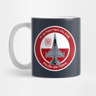 Polish F-16 Fighting Falcon Mug